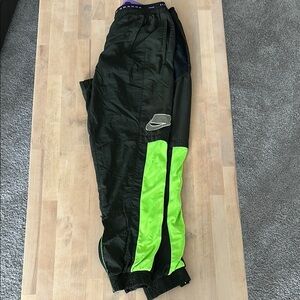 Nike Tech Reflective Fleece Joggers – Black/Green/Purple